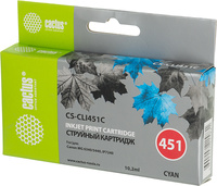 Картридж струйный Cactus CS-CLI451C (...