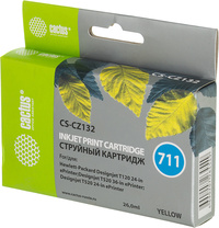 Картридж струйный Cactus CS-CZ132 (71...