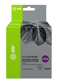 Картридж струйный Cactus CS-LC3619XLB...