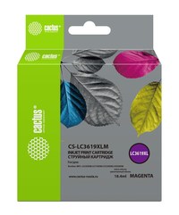 Картридж струйный Cactus CS-LC3619XLM...
