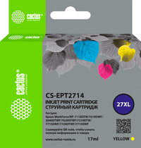 Картридж струйный Cactus CS-EPT2714 (...