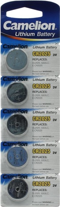 Батарейка Camelion CR2025-BP5B, CR202...