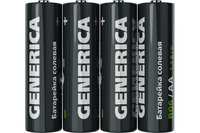 Батарейка GENERICA AA (R6), 1.5V, 4 ш...