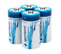 Батарейка Gembird D (LR20), 1.5V, 4 ш...