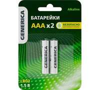 Батарейка GENERICA AAA (LR03), 1.5V, ...