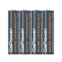 Батарейка GoPower Heavy Duty Shrink-4...