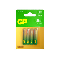 Батарейка GP Ultra Alkaline, AAA (LR0...