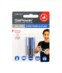 Батарейка GoPower AAA (LR03/24А), 1.5...
