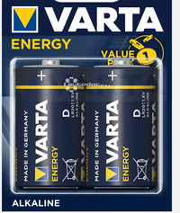 Батарейка Varta Energy, D (LR20), 1.5...