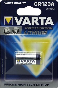 Батарейка Varta CR123 1-BL, 123 (CR12...