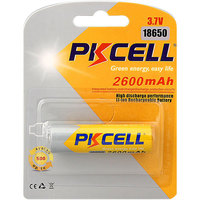 Аккумулятор PKCELL 2600-1B, 18650, 3....