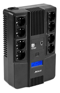 ИБП БАСТИОН SKAT-UPS 1000-AID-IN-1x9-...