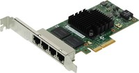 Сетевая карта Intel I350-T4V2, 4xRJ-4...