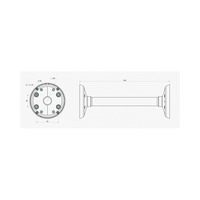Потолочный кронштейн Milesight MS-A76...