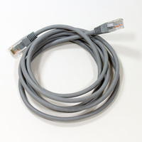 Патч-корд UTP кат.5e, 2 м, RJ45-RJ45,...