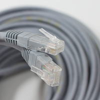 Патч-корд UTP кат.5e, 15 м, RJ45-RJ45...