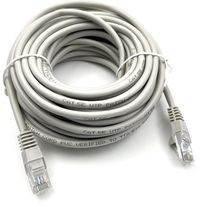 Патч-корд UTP кат.5e, 10 м, RJ45-RJ45...