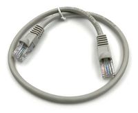 Патч-корд UTP кат.5e, 1 м, RJ45-RJ45,...