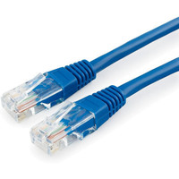 Патч-корд UTP кат.5e, 1 м, RJ45-RJ45,...