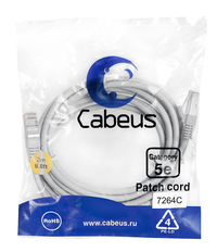 Патч-корд FTP кат.5e, 3 м, RJ45-RJ45,...