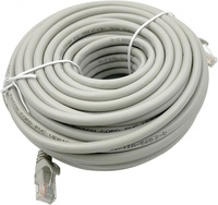 Патч-корд UTP кат.6, 20 м, RJ45-RJ45,...