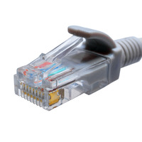 Патч-корд UTP кат.5e, 1 м, RJ45-RJ45,...