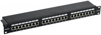 Патч-панель в шкаф 19" 1U, порты: 24 ...