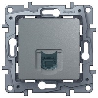 Розетка RJ-45 скрытый монтаж категори...
