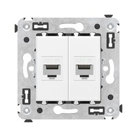 Розетка RJ-45 скрытый монтаж категори...