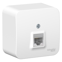 Розетка RJ-45 открытый монтаж категор...