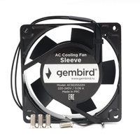 Вентилятор Gembird, 92x92x25, 220 В, ...