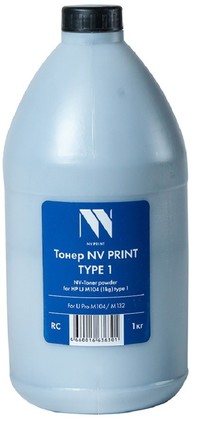 Тонер NV Print универсальный 1 кг, че...