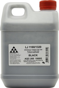 Тонер AQC AQC-260, канистра 1 кг, чер...