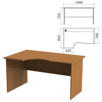 Компьютерный стол Монолит, ЛДСП, орех...