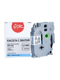 Кассета с лентой SAKURA TZE531, 1.2 с...