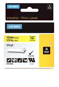 Кассета с лентой DYMO, 1.2 см x 5.5 м...