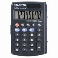 Калькулятор карманный STAFF STF-883, ...