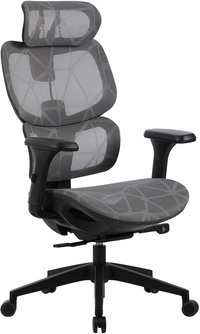 Кресло офисное CACTUS CS-MC555-GY сер...
