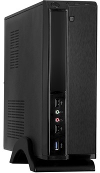 Корпус ExeGate MI-207U, mATX, Slim-De...