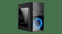 Корпус AeroCool CS-105 Blue, mATX, Mi...