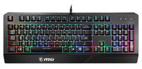 Клавиатура проводная MSI GK20 RU, мем...