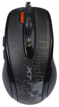 Мышь проводная A4Tech F5 Black USB, 3...