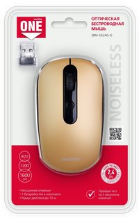 Мышь беспроводная SmartBuy ONE 262AG,...