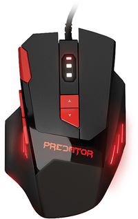 Мышь проводная Qumo Predator M80, 320...