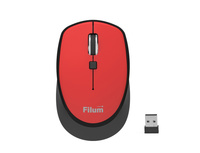 Мышь беспроводная Filum FL-MW10-RD, 1...