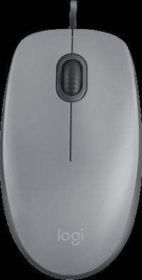 Мышь проводная Logitech M110 Silent, ...