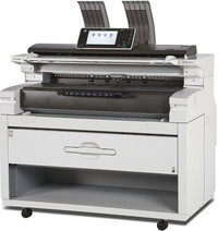 МФУ лазерный Ricoh MP W6700SP, A0, 1-...