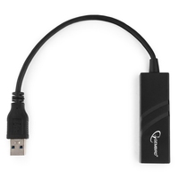 Сетевая карта Gembird NIC-U3, 1xRJ-45...