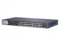 Коммутатор Hikvision DS-3E0528HP-E, к...