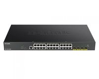 Коммутатор D-Link DGS-1250-28XMP, упр...